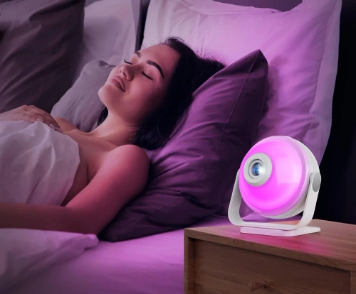 XTY01-WIT | Sterrenprojector | RGB-nachtlamp met ingebouwde luidspreker