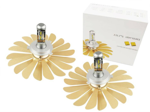 LED-Scheinwerferlampe H4 ZES Zdatt | 100 W 12.000 lm | Tag/Nacht