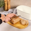  FC-B215 | Recipient pentru depozitarea pâinii | cutie de pâine | Roll container cu placa de taiere