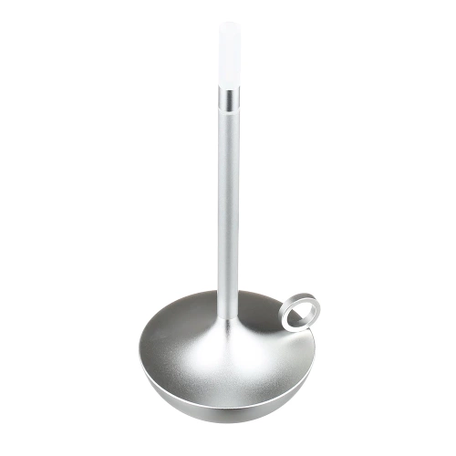 HJA31-SILVER | Modern table lamp | Night lamp with built-in battery