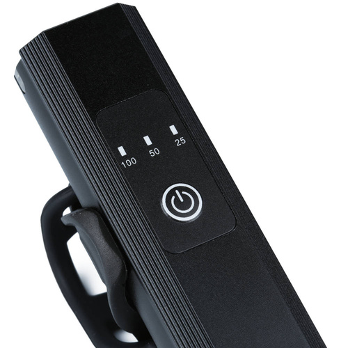 BL055 | PREMIUM fietslicht vooraan | aluminium | XM-L T6 CREE LED, 400 lm, 5 verlichtingsmodi, 2200 mAh batterij