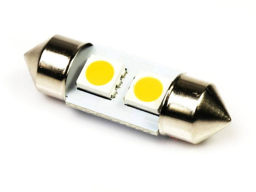 LED bilpære C5W 2 SMD 5050 HEAT