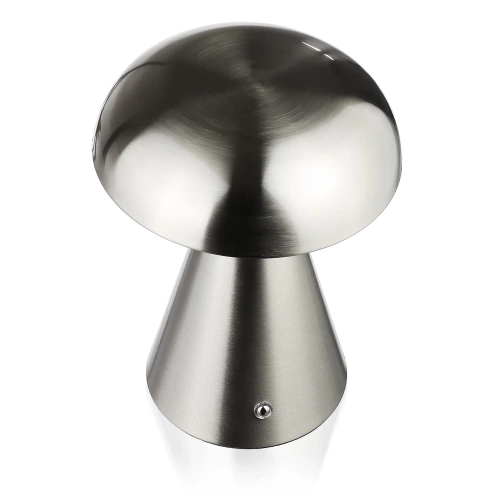 HJA24-ZILVER | LED-tafellamp | Moderne touchlamp | Nachtlamp met ingebouwde batterij