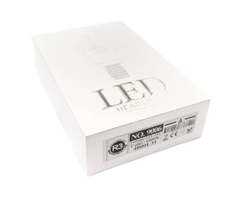 Conjunto LED HB4 9006 Tecnologia CREE™ TrueWhite 9600 lm R3