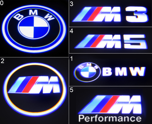 PMC-B1-5 LED LOGO Projector dedicated to the BMW E60 / E90