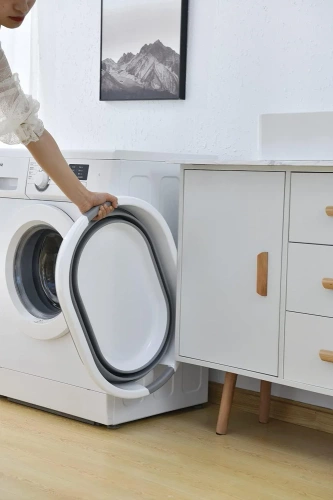 XJP-26L-GRIS | Bol pliable en silicone. Pour le lavage.