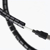 CRG-002-2.6M | Cover, organizer for cables and wires | Black