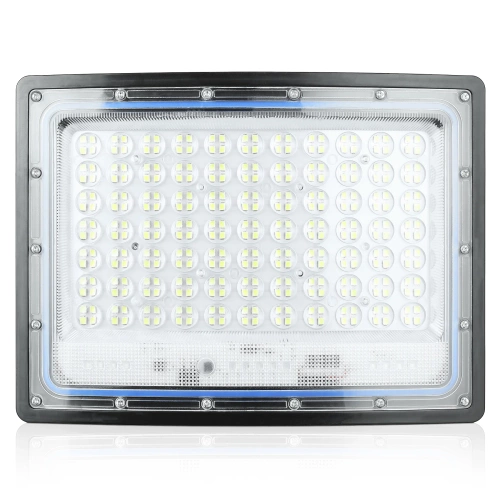 Projecteur LED 50 W avec télécommande | Projecteur LED 50 W avec panneau solaire IP66, 1 500 lm | LD66-50W