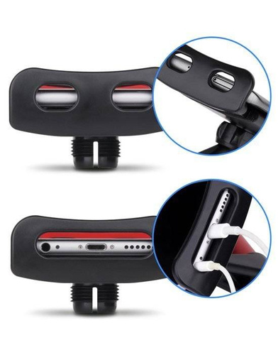 PSI-A019 | Soporte para teléfono para coche debajo del reposacabezas | para un niño, para viajar