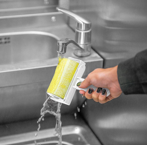 Fusselrolle | für Kleidung, zur Entfernung von Tierhaaren | gelb | WHS-282-YELLOW