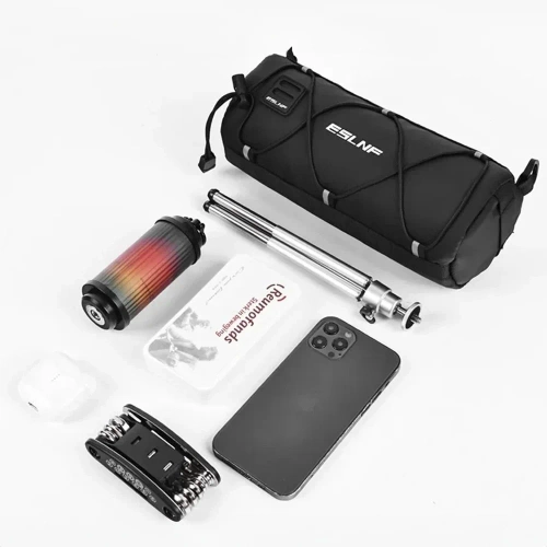 Borsa da bici impermeabile per manubrio 1,5L | Borsa capiente con tracolla | ESLNF246-1