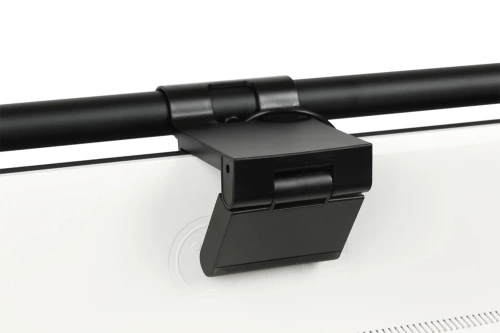 TB-30SC-NEGRO | Lámpara de monitor 44 cm | Barra de luces táctil montada con clip.