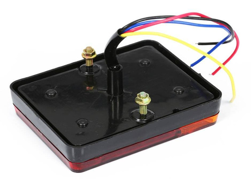 12V| COPPIA DI Fanali posteriori completi a LED per rimorchi, semirimorchi, macchine agricole | Omologazione E4