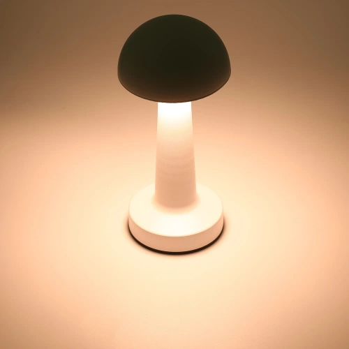 HJA11-GOLD | Bezdrôtová stolná lampa | Dotyková nočná lampa s nastaviteľnou farbou svetla | USB MUSHROOM lampa