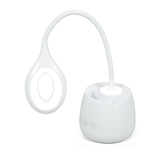 MT-812 | Lámpara de escritorio LED de 5W con modo noche | Contenedor para bolígrafos, crayones.