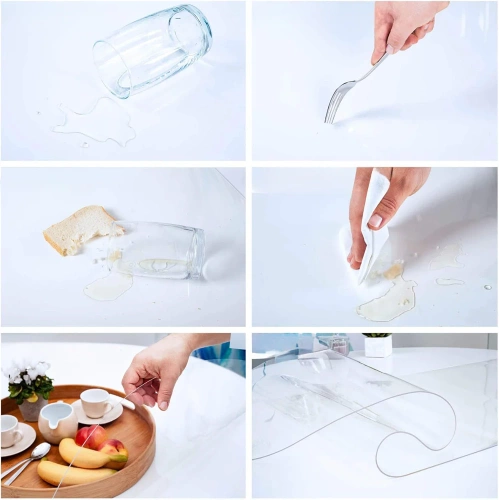 CZD-612-TSP | Tapis de protection pour la table de cuisine | Sous-main transparent, comptoir