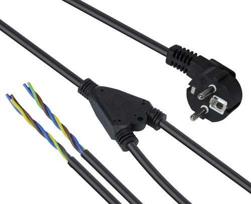 SLC-3M | Dual current cable, power supply | two-piece, divider