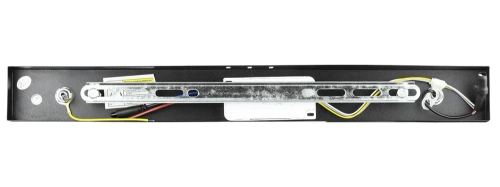 SX41-60CM-24W-BK | Сучасний прямокутний підвісний світильник | пульт | світлодіод | чорний