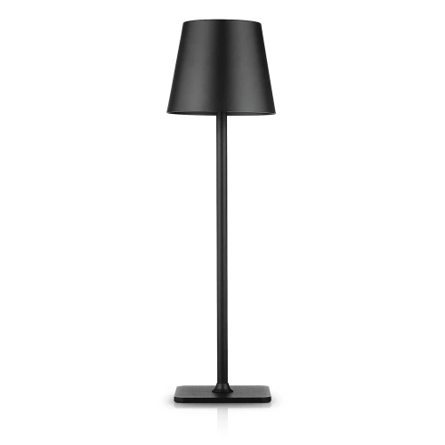  HJA28-PRETO-1 | Candeeiro de mesa com bateria incorporada | Lâmpada noturna sensível ao toque