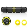 Wasserdichte Kabelmuffe IP68 | Schraubverbinder 3-polig 450 V 17,5 A für Kabel 3–9 mm | M682-B