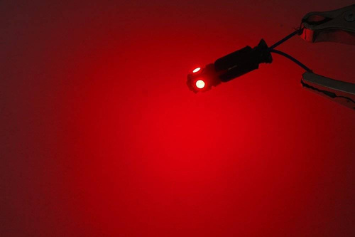 LED autolamp W5W T10 5 SMD 5050 ROOD