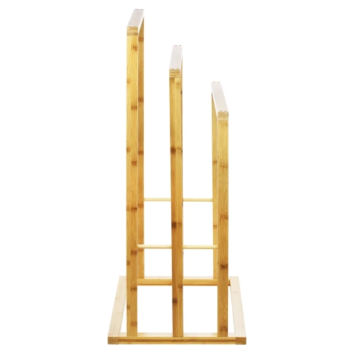 TRF-420 | Toallero | Soporte con tres brazos | Percha de baño | Percha de pie