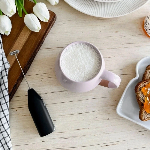 NF-015-ZWART | Elektrische melkopschuimer | Mengapparatuur