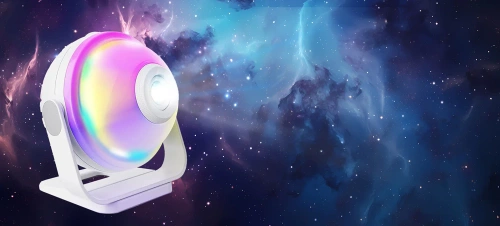 XTY01-WHITE | Star Projector | RGB night lamp with built-in speaker