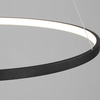 RLK-C01-30W-B | One Piece Modern Pendant Lamp | LED | Black