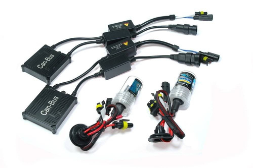 H1 HID Lampen Scheinwerfer Nachrüstsatz Set | Xenon-Brenner kit und Xenon-Licht Ballasts | HID Vorschaltgerät CAN BUS DUO