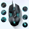 G560-Negru | Mouse cu fir pentru jucători | Mouse pentru jocuri cu iluminare de fundal RGB