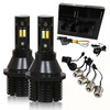 F2-ZES-12 | DRL 2 în 1 cu indicator luminos | 12 becuri SMD ZES de mare putere | Lumini de zi cu LED | MAȘINĂRIE