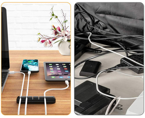 EH05 | Organizador de cables | Clip para 5 cables