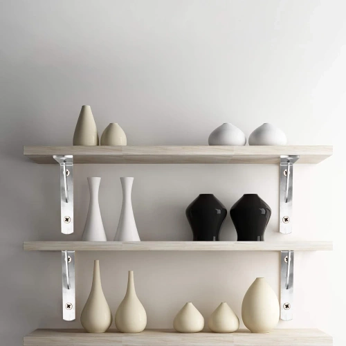 FV-A20CM-SILVER | Shelf holder | Set of shelf supports |