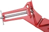 AZ-C90-VERMELHO | Pinça angular para carpintaria | Torno de canto | Braçadeira para montagem em ângulo