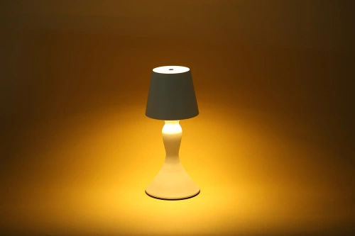 Lampă de noapte wireless cu baterie încorporată | Lampă de masă elegantă cu culoare și intensitate luminoasă reglabile | YG-D021-NEGRU