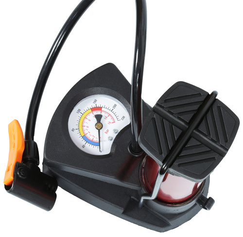 FX-104 | Voetpomp met manometer, voor fiets, auto | MINI