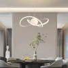 LED Hanging Lamp 60W | Stylish Lamp with 3D Moon | RLT-50CM-60W-W