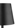 HJA28-NERO-1 | Lampada da tavolo con batteria incorporata | Lampada notturna sensibile al tocco