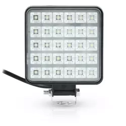 WL004-45W-25MM | Vierkante LED-werklamp 45W SLIM | 30 CREE-LED&#39;s, IP67