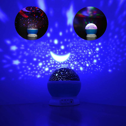 NL-01 | Proiettore stellare rotante STAR LED + Lampada notturna