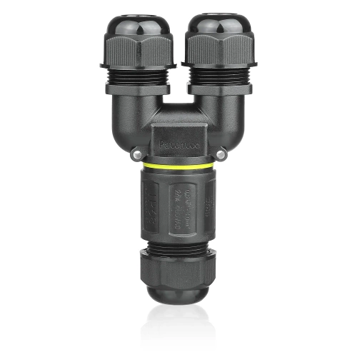 Wasserdichte Kabelmuffe IP68 | 5-poliger Anschluss U, 450 V, 32 A für Kabel 4–14 mm | M685-UA