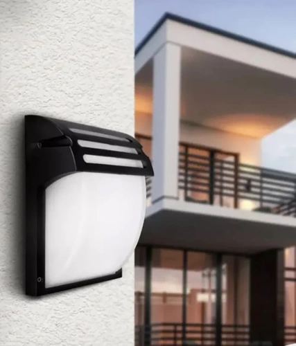 BD-C184 | Havelampe, facadevæglampe | IP54, E27 | aluminium + glas