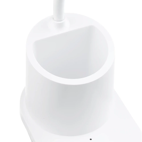 WD-T03-BLANCO | Lámpara de escritorio LED con cargador inductivo | Blanco