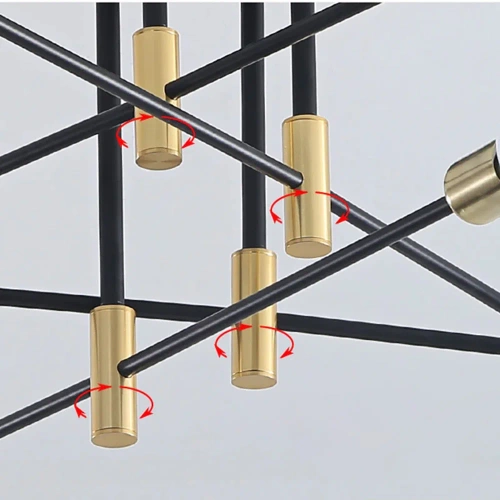 RLH-60S-W | Plafonnier moderne | Plusieurs sources de lumière