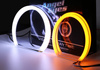 Conjunto de anéis COTTON LED COB DUAL COLOR | A + A - 131 mm + 131 mm