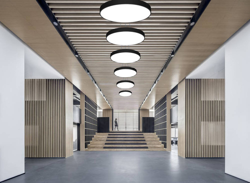 LPL-005 | LED hangende plafondlamp 50W | rond vol | aluminium | CCD niet-knipperend | Φ60x6