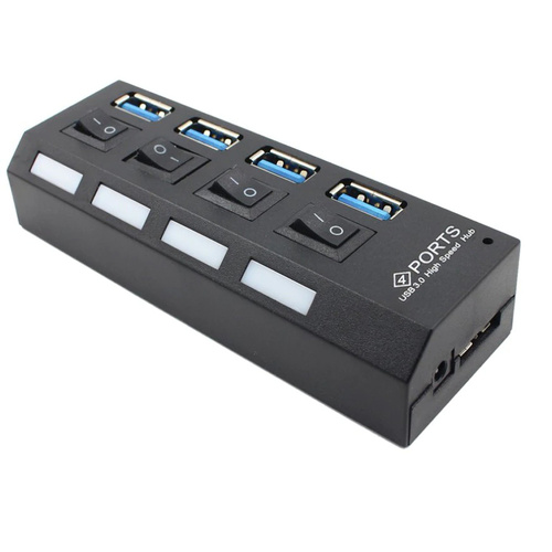 YT30 | HUB USB 3.0 | Splitter pentru 4 porturi USB