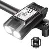 Éclairage vélo multifonction 3 en 1 – 800 lm | Éclairage vélo avec klaxon et compteur | BK-H1920 