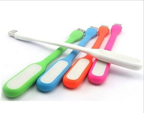 Lâmpada LED USB flexível em 10 cores | Luz Flexível 5V